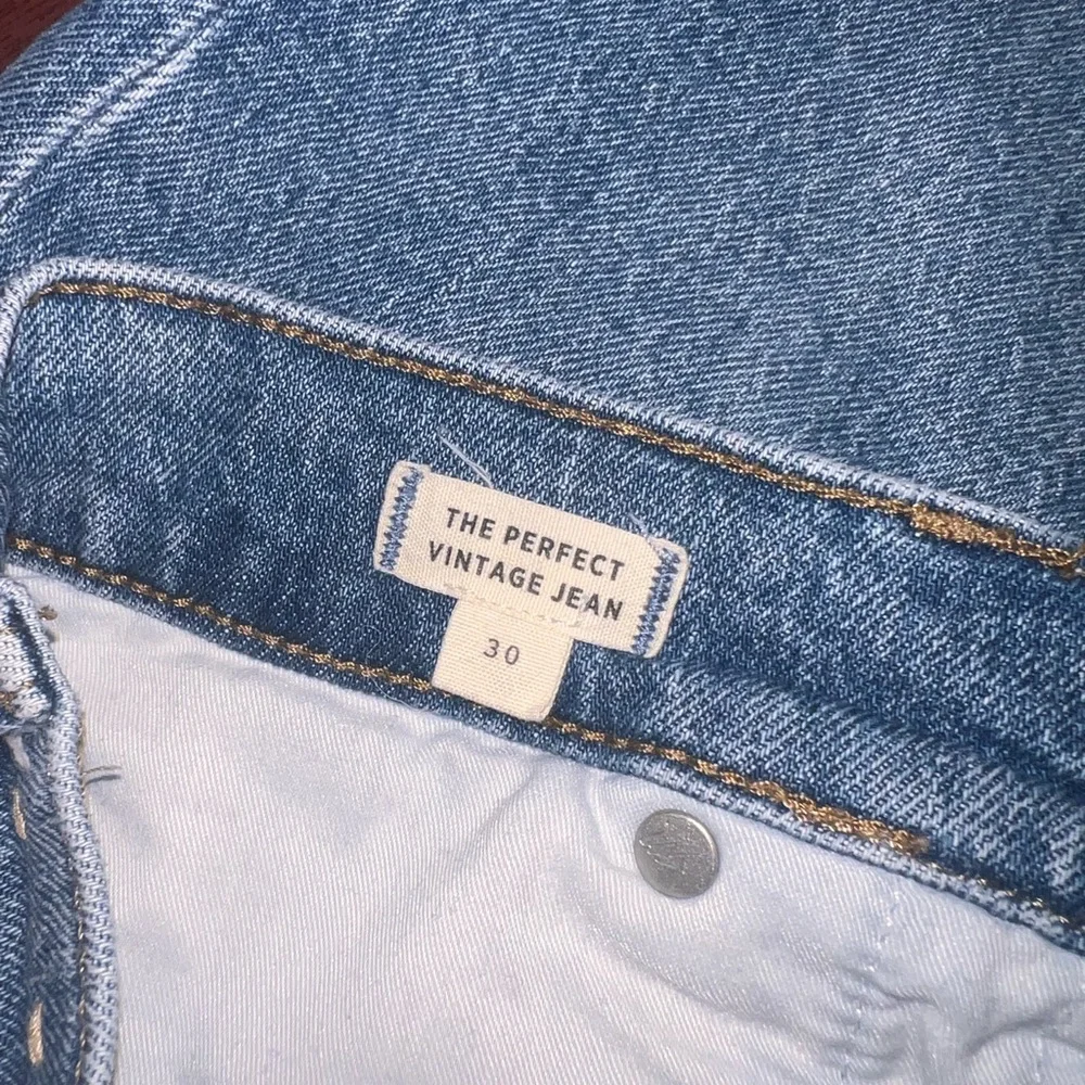 Madewell Light Blue Straight Leg Jeans - Picture 3 of 4